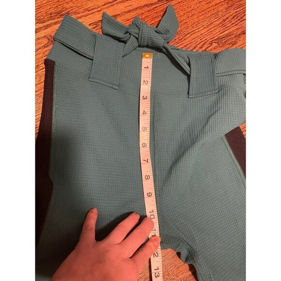 NEW Year of Ours | Turquoise Leggings Anthropologie Sz M - Picture 8 of 9